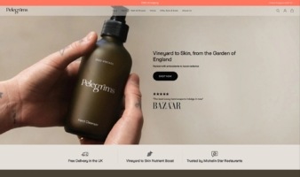 eCommerce website: Pelegrims