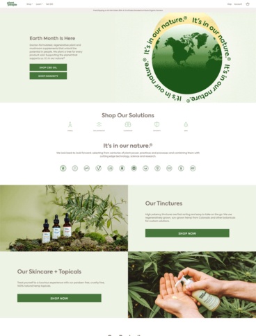 eCommerce website: Planet People