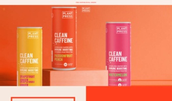 eCommerce website: Plant Press