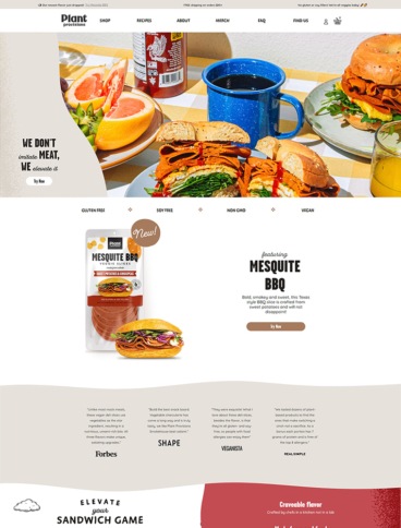 eCommerce website: Plant Provisions