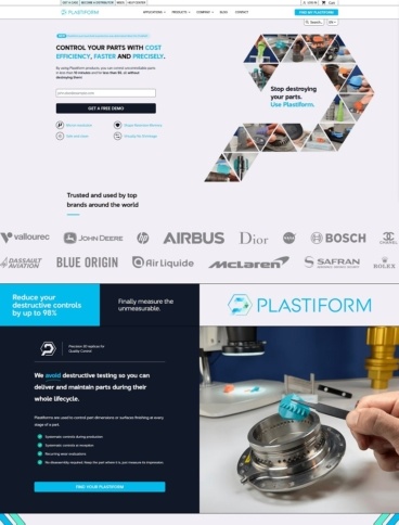 eCommerce website: Plastiform