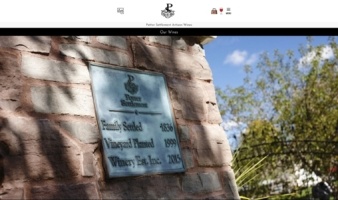eCommerce website: ​Potter Settlement Artisan Wines