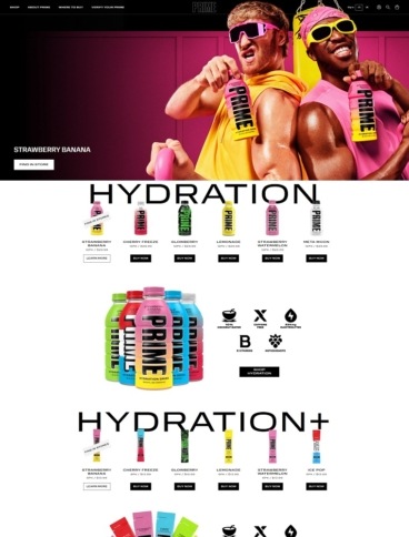 eCommerce website: Prime