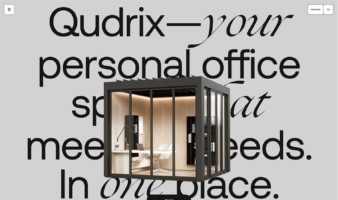 eCommerce website: Qudrix