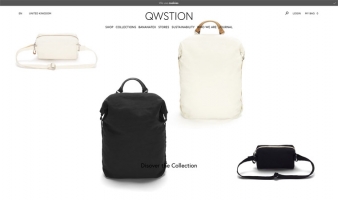 eCommerce website: QWSTION