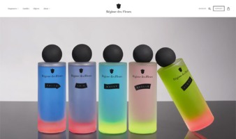 eCommerce website: Régime des Fleurs