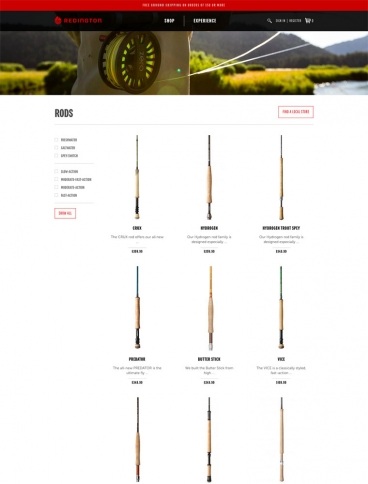 eCommerce website: Redington
