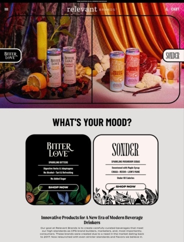 eCommerce website: Relevant Brands