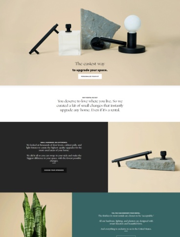 eCommerce website: Rental Re/Do