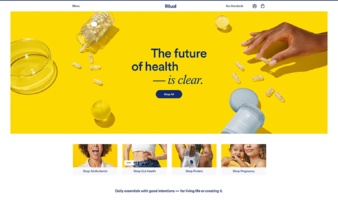 eCommerce website: Ritual