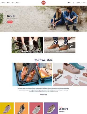 eCommerce website: Rollie Nation