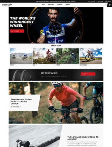 eCommerce website: Roval Components