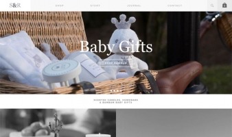 eCommerce website: Scottie and Russell