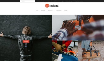 eCommerce website: Sealand Gear