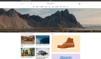 eCommerce website: SEIKK