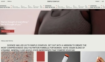 eCommerce website: Simple Complex