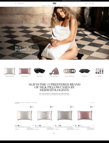 eCommerce website: Slip