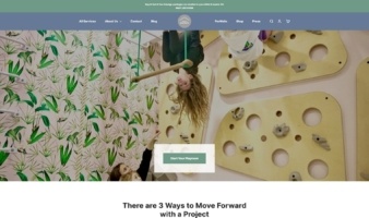 eCommerce website: Smart Playrooms