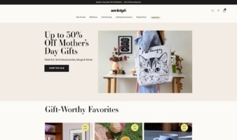 eCommerce website: Society6