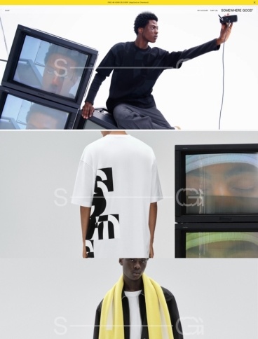 eCommerce website: ​Somewhere Good Studio