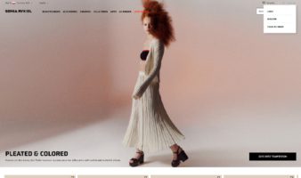 eCommerce website: Sonia Rykiel