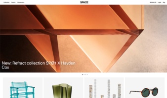 eCommerce website: Space Furniture