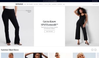 eCommerce website: Spanx