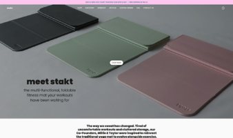eCommerce website: Stakt