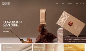 eCommerce website: Stars + Honey