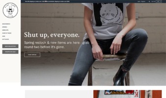 eCommerce website: Stay Home Club