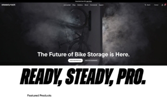 eCommerce website: Steadyrack