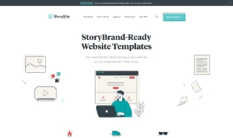 eCommerce website: StorySite