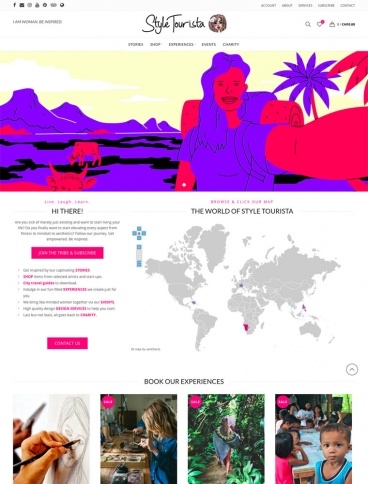 eCommerce website: Style Tourista