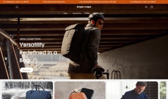 eCommerce website template: StyleScape Shopify Theme