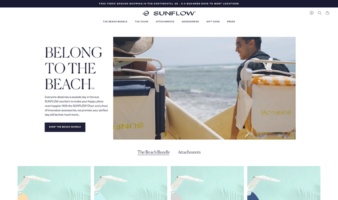 eCommerce website: Sunflow