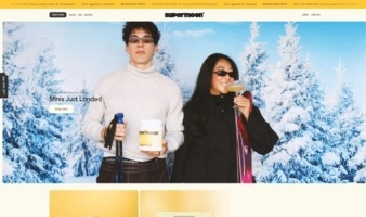 eCommerce website: Supermoon