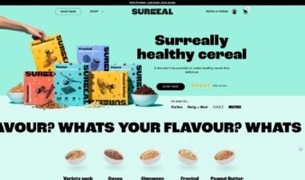 eCommerce website: Surreal