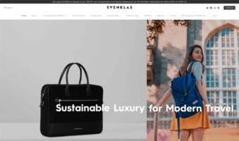 eCommerce website: Svenklas