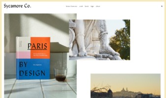 eCommerce website: Sycamore Street Press