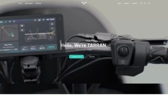 eCommerce website: Tarran