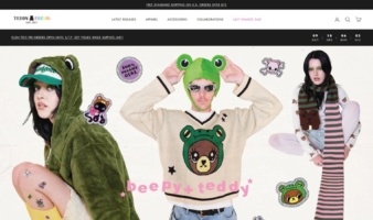 eCommerce website: Teddy Fresh