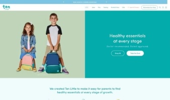eCommerce website: Ten Little