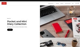 eCommerce website: The Economist Diaries