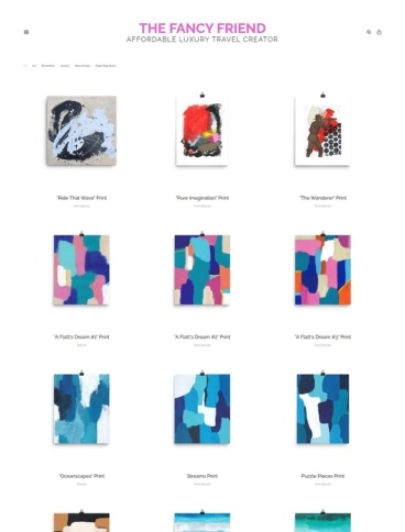 eCommerce website: The Fancy Friend