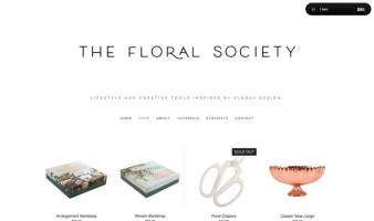eCommerce website: The Floral Society