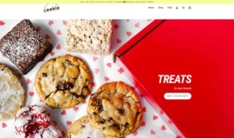 eCommerce website: The Very Best Cookie