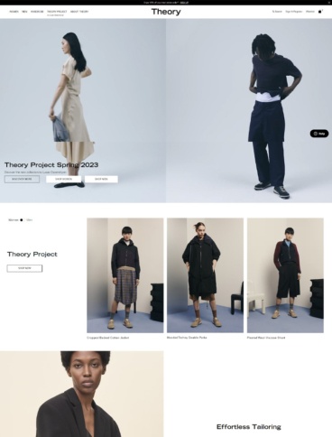 eCommerce website: Theory