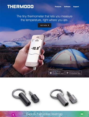 eCommerce website: Thermodo