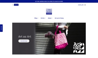 eCommerce website: Third Drawer Down