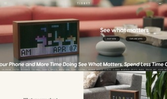 eCommerce website: Tidbyt